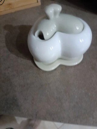 Zuccheriera in ceramica