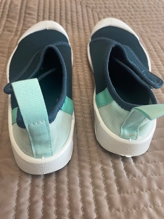 Cangrejeras Decathlon niño T.30-31 Verde