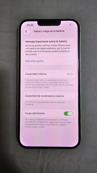 iPhone 13 128GB 93% Batería Excelente Estado