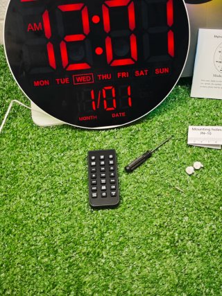 Reloj Pared Digital Maxstar 10 Multicolor