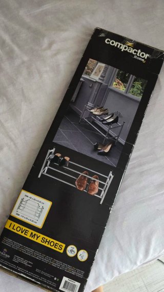 Estante zapatero extensible Compactor