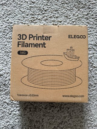 Lote 4 filamentos impresora 3D 1.75mm — ELEGOO / e