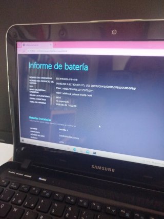 Portátil Samsung Negro sf310