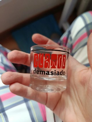 Lote 3 vasos de chupito
