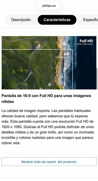 Monitor Philips E Line 24 Full HD