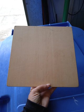 Reloj educativo de madera