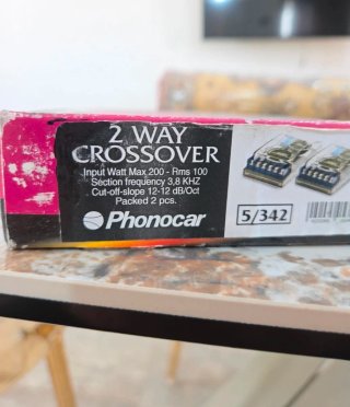 Crossover phonocar mai aperti per audio sulle auto