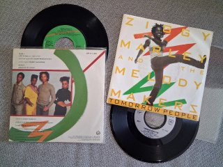 Lote 8 discos Bob Marley, Rita y Ziggy 45 rpm 7"