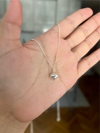 Collar Corazón Plata