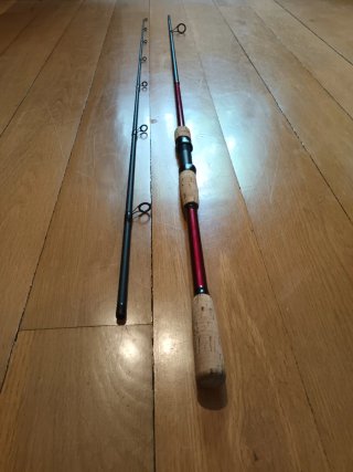 Caña de pescar Shimano 2,30m alta gama