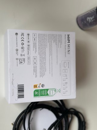 WiiM Mini Reproductor Audio AirPlay 2