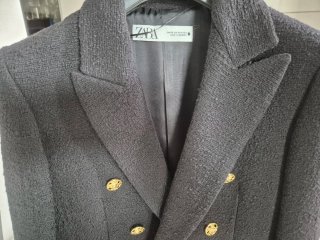 BLAZER CRUZADA ZARA MUJER