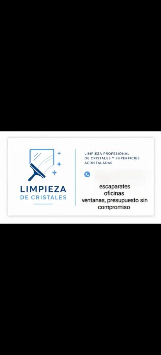 Limpieza de cristales