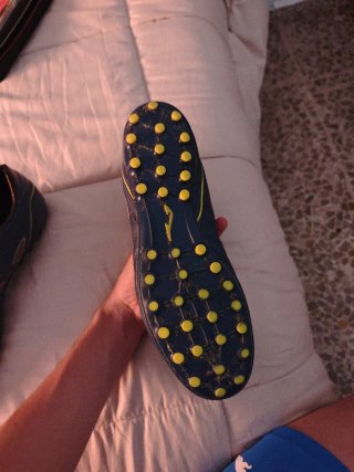 Botas de fútbol Joma azules