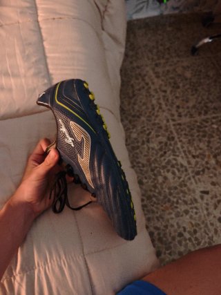 Botas de fútbol Joma azules