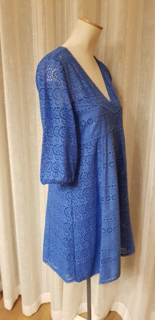 Vestido Extera Azul Talla 40