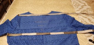 Vestido Extera Azul Talla 40
