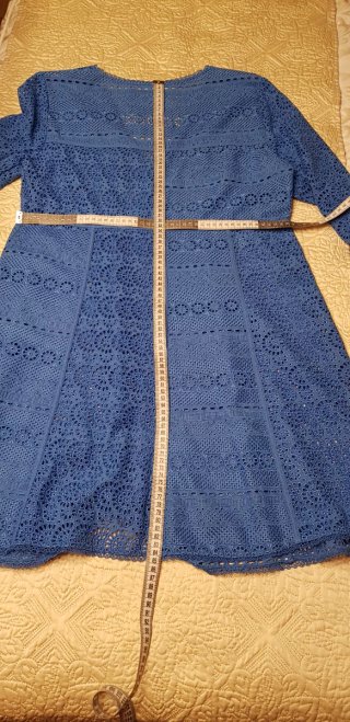 Vestido Extera Azul Talla 40