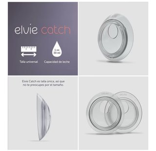 2 bicchieri per raccolta latte + tiralatte manuale Elvie