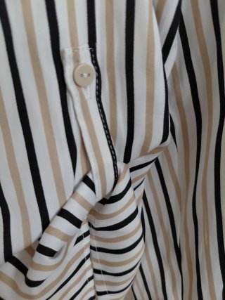 Blusa Stradivarius Rayas Mujer M