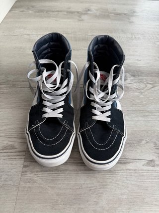 Playeros VANS Sk8-Hi Unisex Negro/Azul