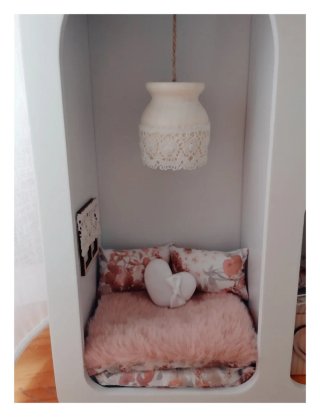 Casa de muñecas con accesorios