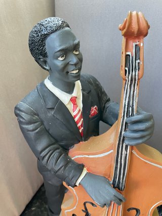 Figuras Músicos Jazz resina
