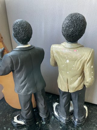 Figuras Músicos Jazz resina