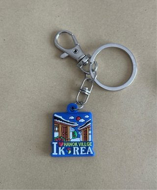 Calamite e portachiavi souvenir Corea