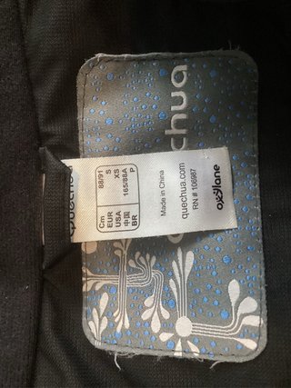 Chaqueta Quechua Negra