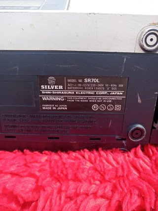 Radio Casete Silver para reparar