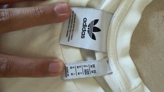 T-shirt Adidas Bianca Taglia M