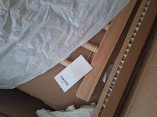 Cuna Zara Home madera recién nacido