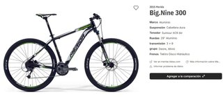 Merida Big Nine 300 29” Talla M 17”