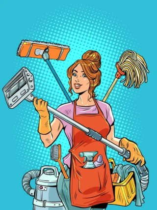 Servicios de Manitas, limpieza, jardineria.
