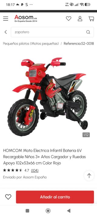 Moto Eléctrica Infantil