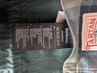Chaqueta Barbour Verde Talla M