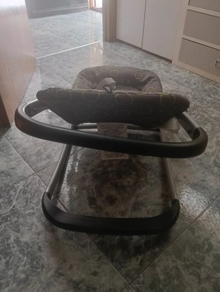 Hamaca para bebé con estampado de círculos