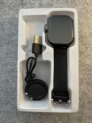 LAXASFIT H9 Pro Max Smartwatch nero