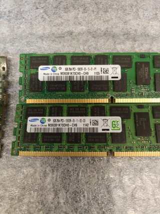 32Gb 4x 8 ram  Samsung PC3-10600R ECC