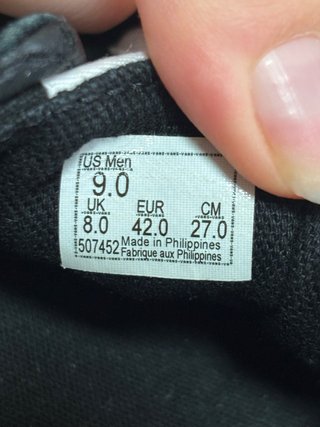 Zapatillas Vans talla 42