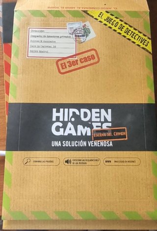 Juego de mesa Hidden Games: El 3er Caso