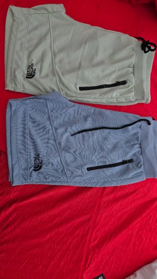 Lote 2 Pantalones The North Face Beige y Azul