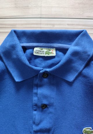 Polo Manga Corta Chemise Lacoste Vintage 80s 90s