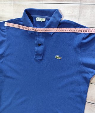 Polo Manga Corta Chemise Lacoste Vintage 80s 90s
