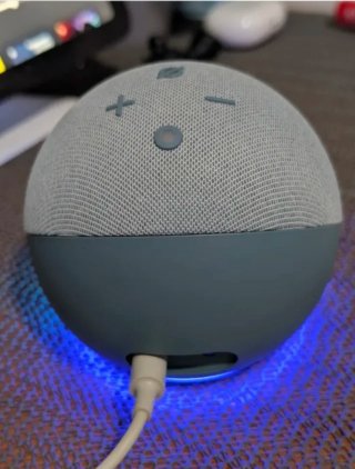 Echo Dot 4ta Gen - Altavoz Alexa - Azul