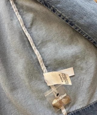 Gabardina vaquera DKNY larga