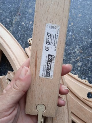 Tren de madera IKEA