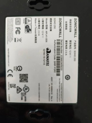Firewall SonicWall SOHO 250 – Seguridad red