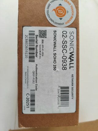 Firewall SonicWall SOHO 250 – Seguridad red